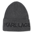 Conjunto de gorro de malha + gola KARL LAGERFELD KIDS 
                    BOY