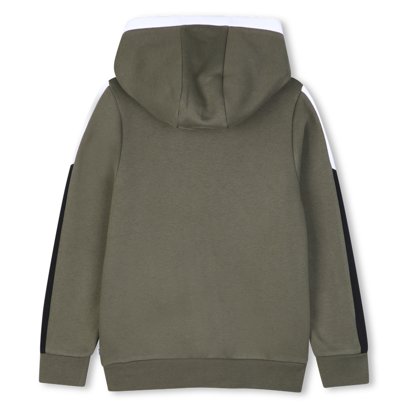 Cardigan  com capuz BOSS 
                        MENINO