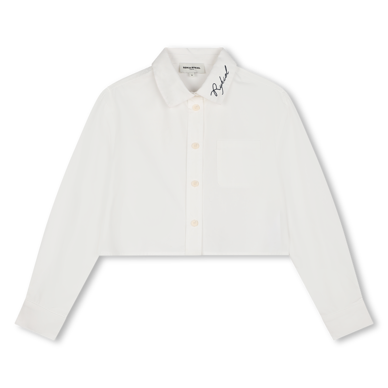 Camisa em popelina SONIA RYKIEL 
                    GIRL