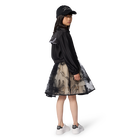 Casaco de manga plissada KARL LAGERFELD KIDS 
                    MENINA