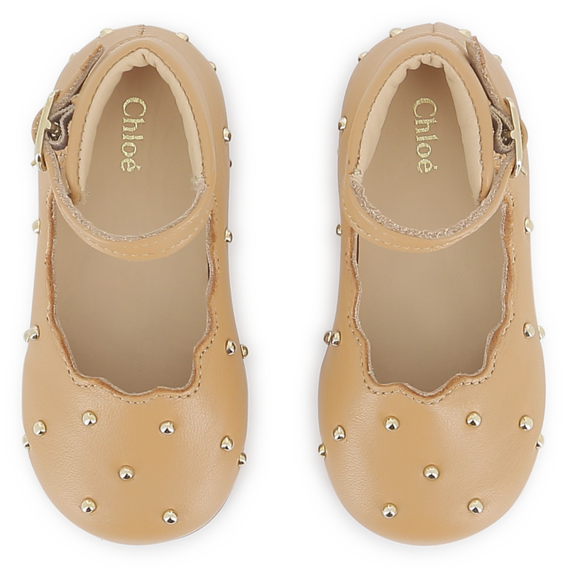 Bailarinas de pele de carneiro CHLOE 
                    GIRL