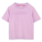 T-shirt de manga curta HUGO 
                    GIRL