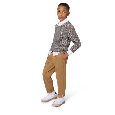 T&ecirc;nis sint&eacute;tico e de lona BOSS BOY