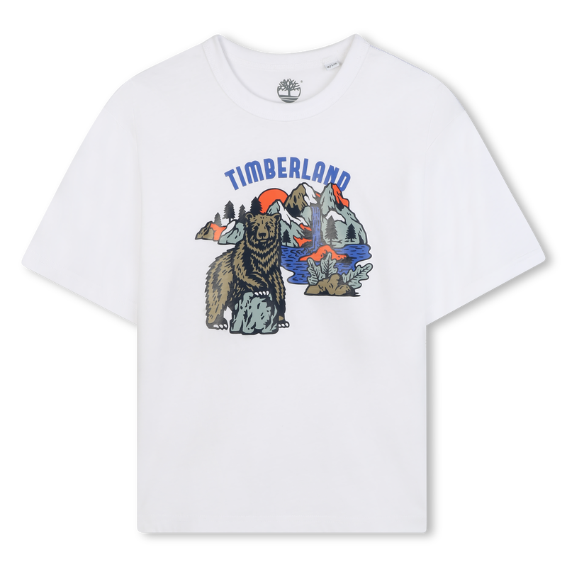 T-shirt de manga curta em jersey TIMBERLAND 
                    BOY