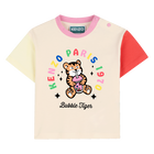 T-shirt com estampa brilhante KENZO KIDS 
                    GIRL