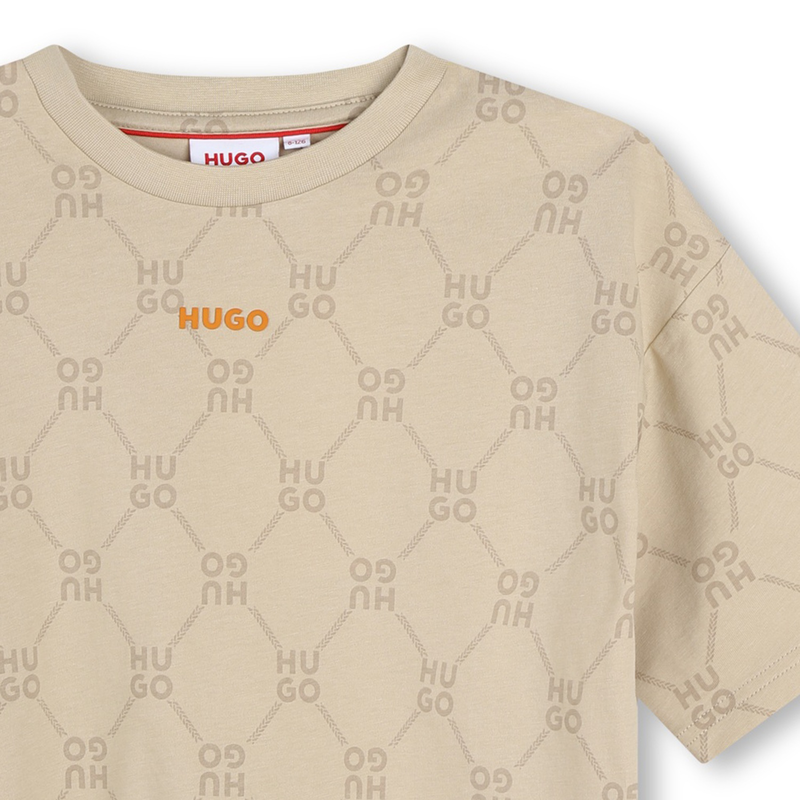 T-shirt de manga curta HUGO 
                    BOY