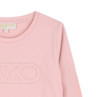 T-shirt de manga comprida em jersey MICHAEL KORS 
                    GIRL