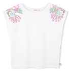 T-shirt com lantejoulas BILLIEBLUSH 
                    GIRL