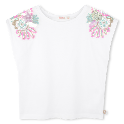 T-shirt com lantejoulas BILLIEBLUSH GIRL
