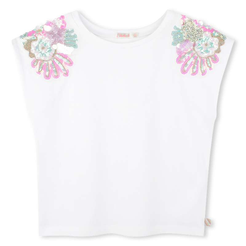 T-shirt com lantejoulas BILLIEBLUSH 
                        GIRL