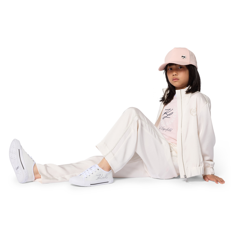 CAPUZ ZIP-UP KARL LAGERFELD KIDS 
                        GIRL