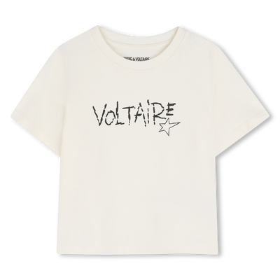 T-SHIRT DE MANGA CURTA ZADIG & VOLTAIRE GIRL