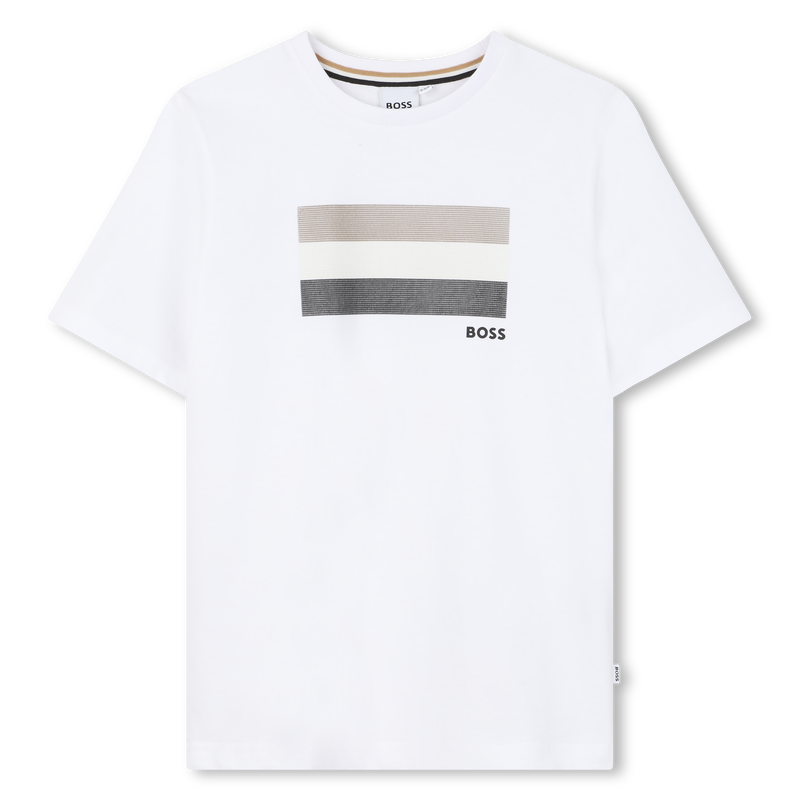 T-SHIRT DE MANGA CURTA BOSS 
                        BOY