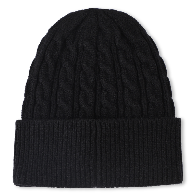 Gorro de malha tran&ccedil;ada BOSS 
                        BOY
