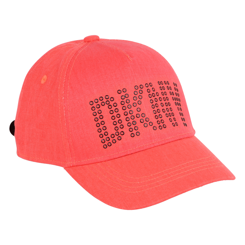 Boné de algodão com velcro DKNY 
                    GIRL
