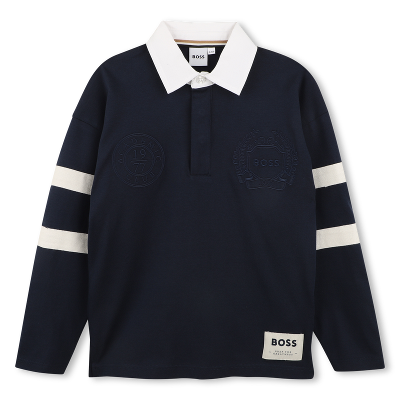 Polo de mangas longas BOSS 
                        BOY