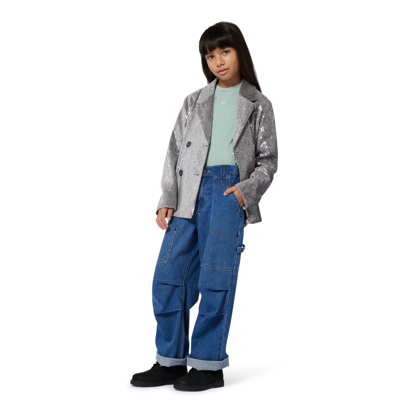 Calças de ganga de algodão DKNY 
                    UNISEX