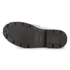 Mocassins de couro bovino met&aacute;lico DKNY 
                    GIRL