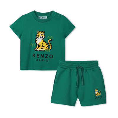T-Shirt & Bermudas Set KENZO KIDS BOY