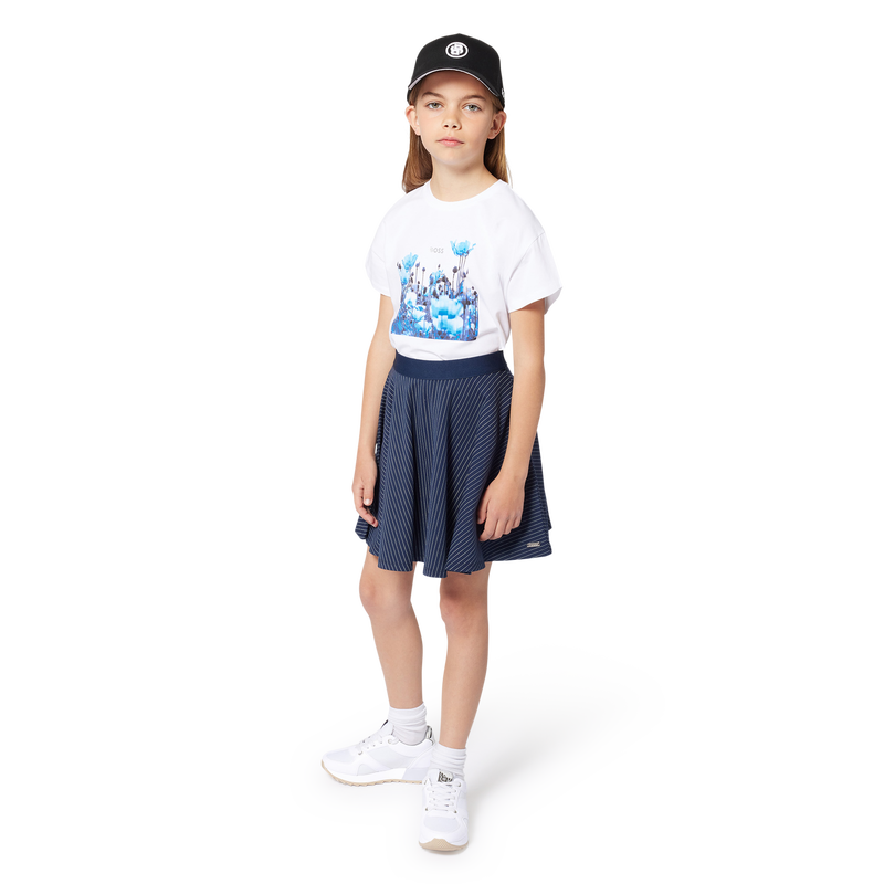 T-shirt de mangas curtas BOSS 
                        GIRL