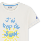 T-shirt de manga curta KIDS AROUND 
                    BOY