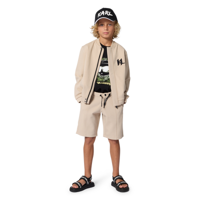 CAPUZ ZIP-UP KARL LAGERFELD KIDS BOY