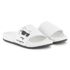 Chinelos com estampa em relevo KARL LAGERFELD KIDS 
                    GIRL