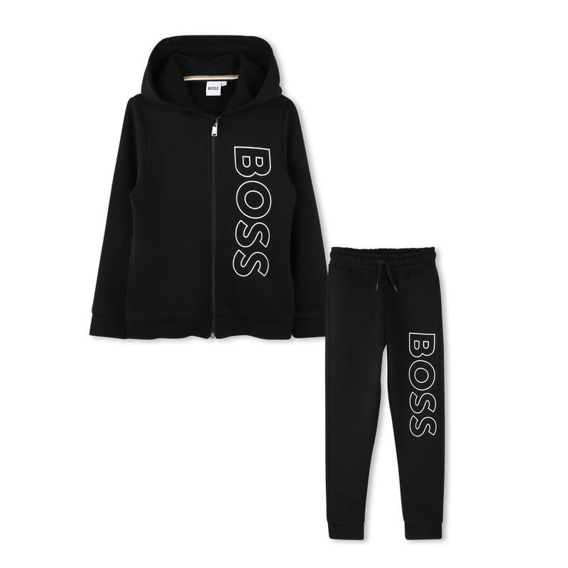 Conjunto de jogging em molet&atilde;o BOSS 
                        BOY