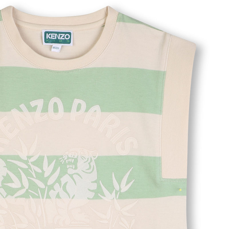 VESTIDO LISTRADO KENZO KIDS 
                        GIRL