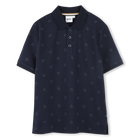 Polo corte direito estampado BOSS 
                    BOY