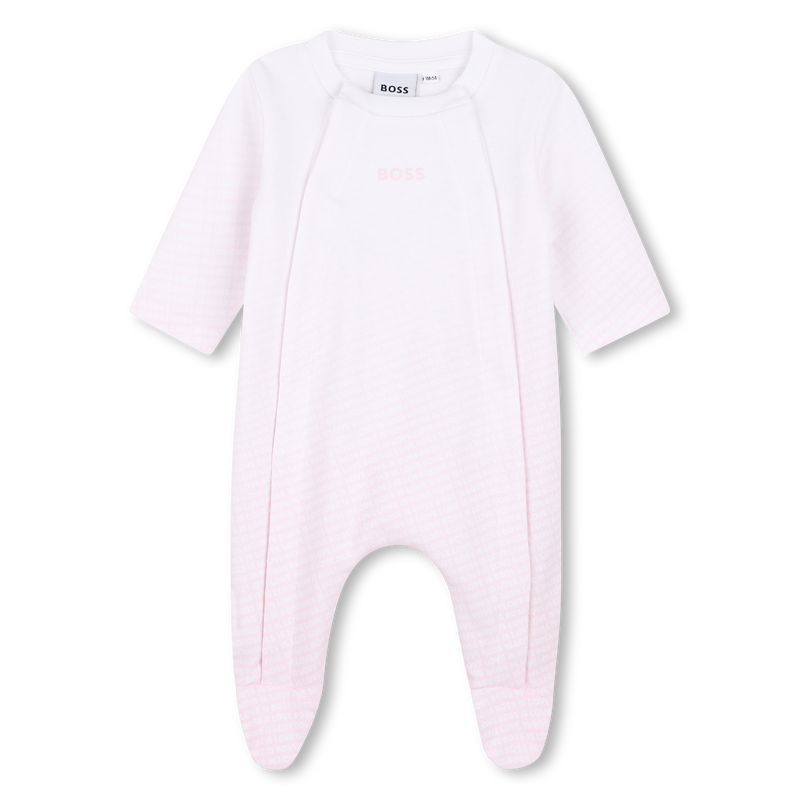 Conjunto de pijama, touca e babador BOSS 
                        MENINA