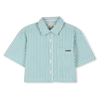Camisa listrada de manga curta MICHAEL KORS 
                    GIRL