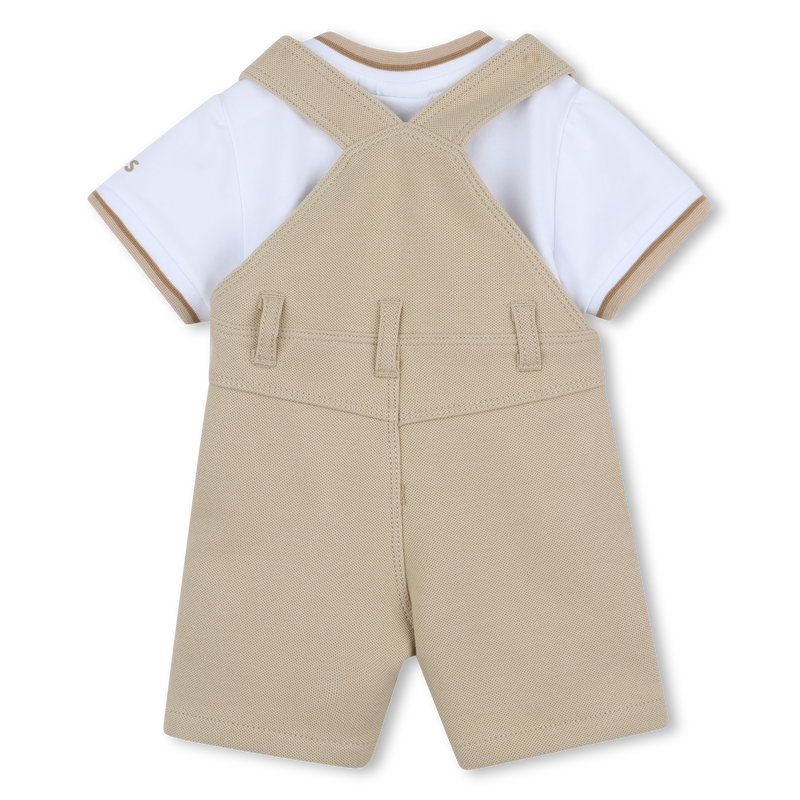 Conjunto de t-shirt e macac&atilde;o BOSS 
                        BOY