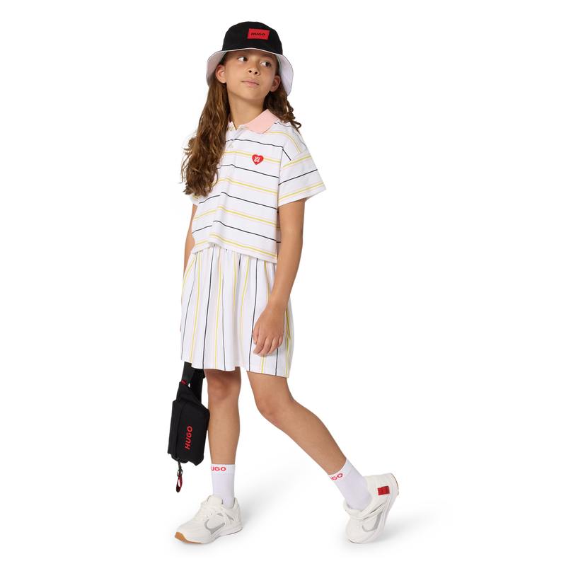 VESTIDO LISTRADO HUGO 
                        GIRL