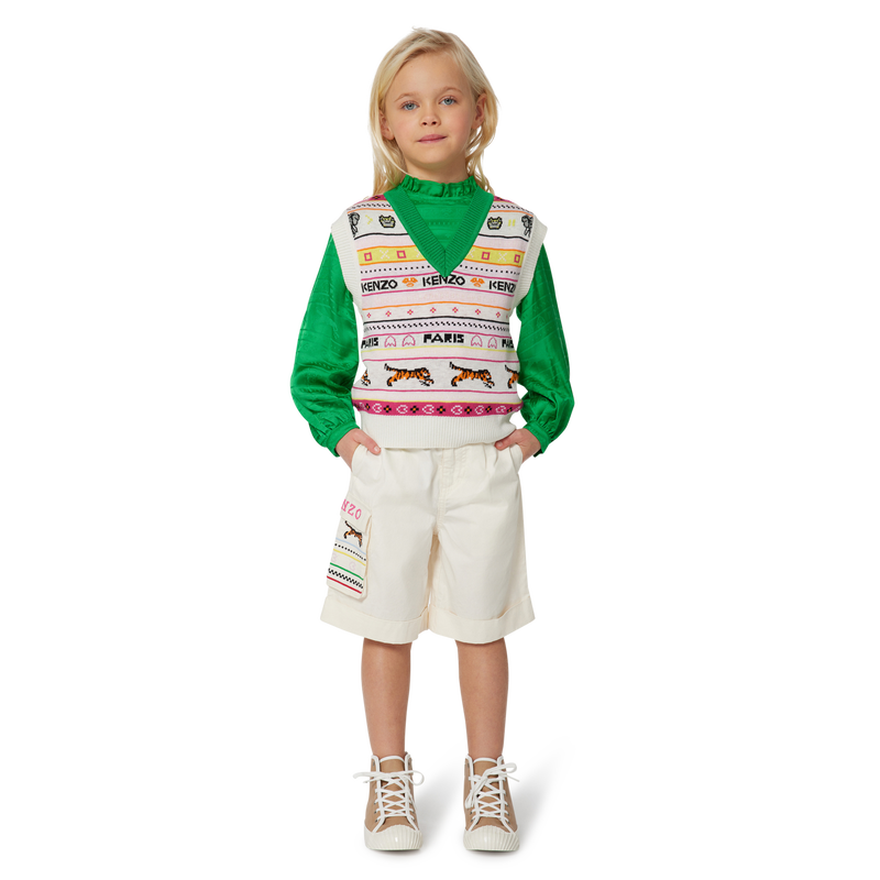 SUÉTER SEM MANGAS KENZO KIDS 
                    GIRL