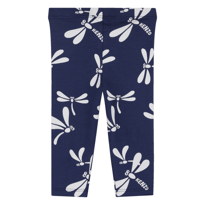 CONJUNTO DE T-SHIRTS E LEGGINGS KENZO KIDS 
                        GIRL