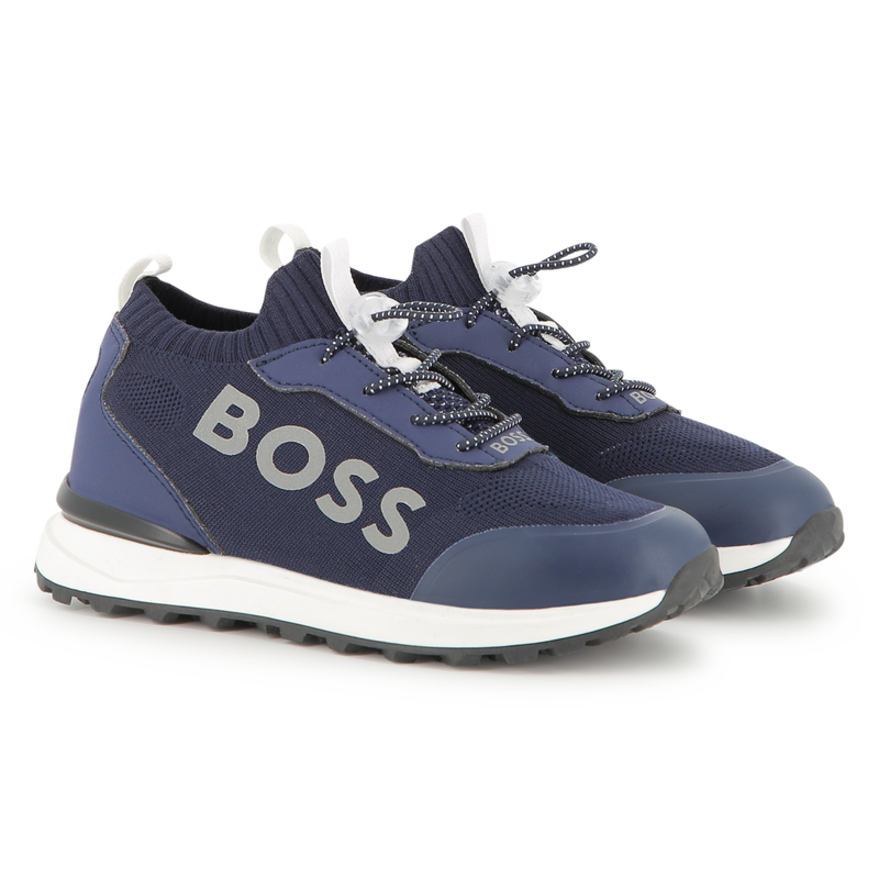 T&ecirc;nis com cadar&ccedil;os el&aacute;sticos BOSS 
                        BOY