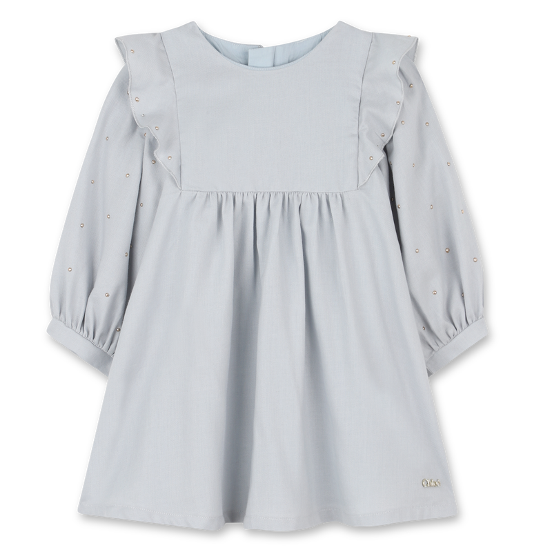 Vestido de sarja de algodão CHLOE 
                    GIRL