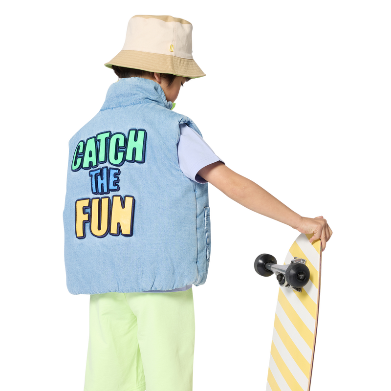 BUCKET HAT COM EMBLEMA BILLIEBLUSH 
                        BOY