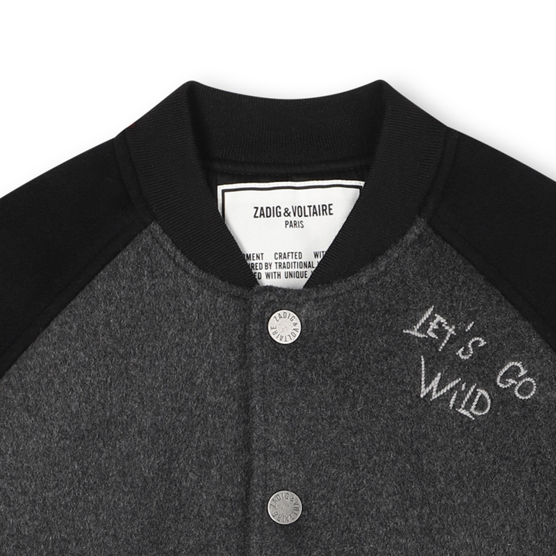 Jaqueta bomber bicolor ZADIG & VOLTAIRE 
                    UNISEX