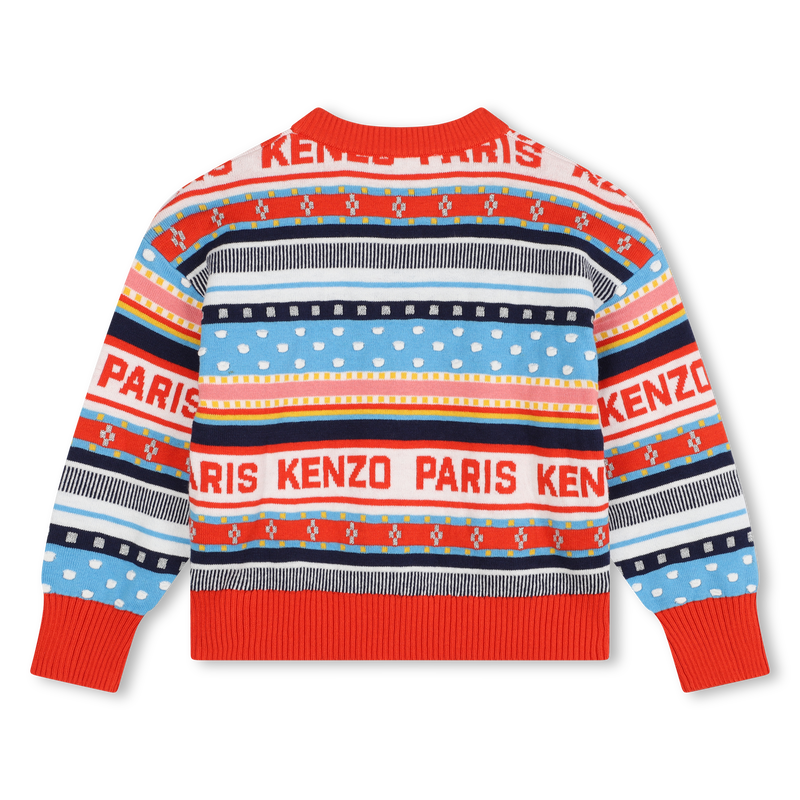 Camisola de malha jacquard KENZO KIDS 
                        GIRL