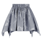 Saia cortada em quimono KENZO KIDS 
                    GIRL