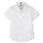 Camisa manga curta em algod&atilde;o BOSS 
                    BOY