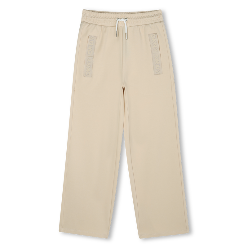 Calças com cordão DKNY 
                    GIRL
