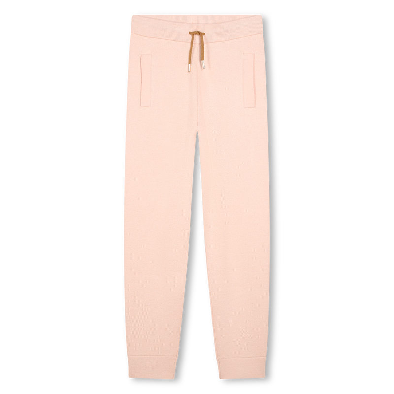 Calças de malha bordadas atrás CHLOE 
                    GIRL