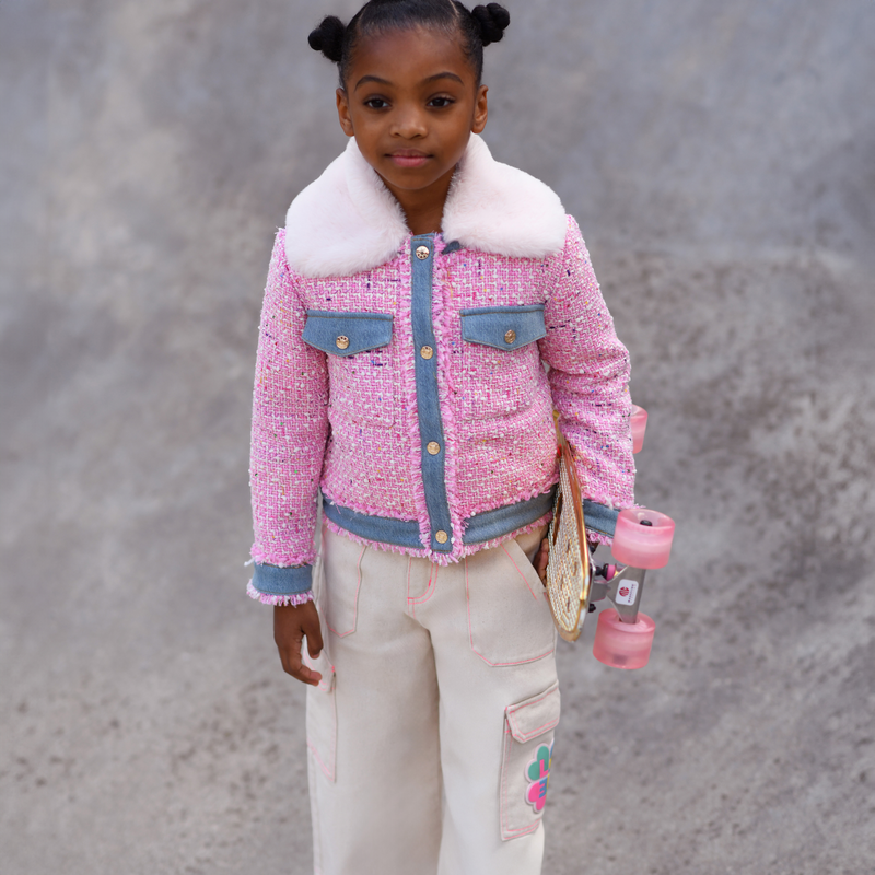 Tweed Blend Jacket BILLIEBLUSH 
                    GIRL