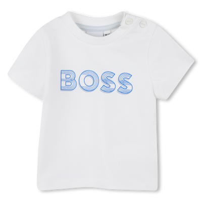 T-shirt com log&oacute;tipo estampado BOSS BOY