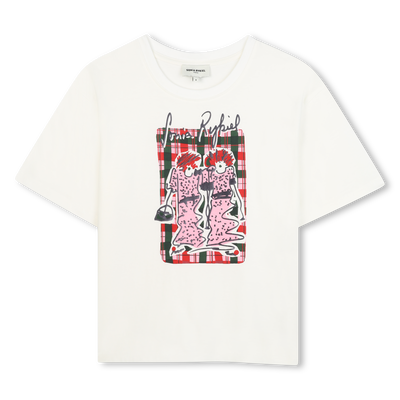 Camiseta de manga curta SONIA RYKIEL GIRL
