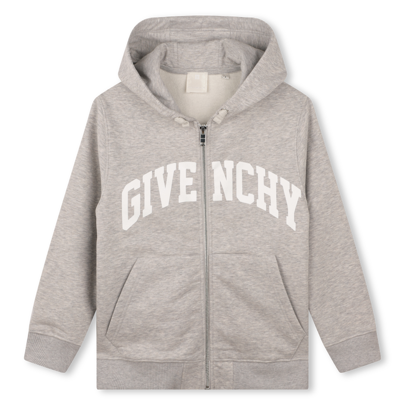Cardigã com capuz GIVENCHY 
                    BOY