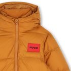 Casaco acolchoado com capuz HUGO 
                    BOY